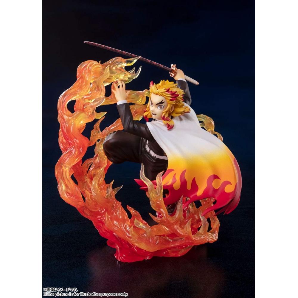 Figuarts ZERO Dämonentöter: Kimetsu no Yaiba Rengoku Anjuro Flammenatmung ca. 180 mm PVCABS, bemalte komplette Figur