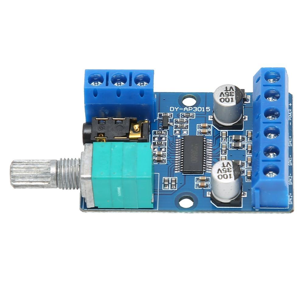 30Wx2 Stereo Digital Power Amplifier with Volume Control High-Power Amplifier Board DIY Module
