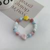Macaron Cream Beaded Bracelet Sweet Love Star Bracelet Cute Niche Design Girlfriend Accessories