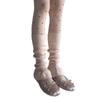 Ballet Style Knitted Foot Cover Y2K Women Leg Warmers Fashion Mid-tube Socks  Girl