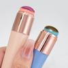 Reusable Silicone Nail Brush Clear Nail Stamper Kit for Easy to Usea Nail Art with Gradient Effect Manicure Accesories