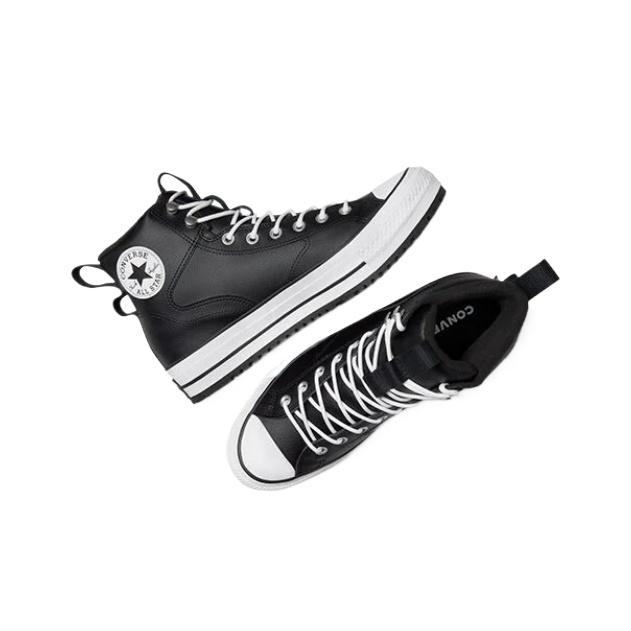 Converse Chuck Taylor All Star Leder Klassischer Komfort Warm Wasserdicht High-Top Sneaker Unisex Sneaker A13233C