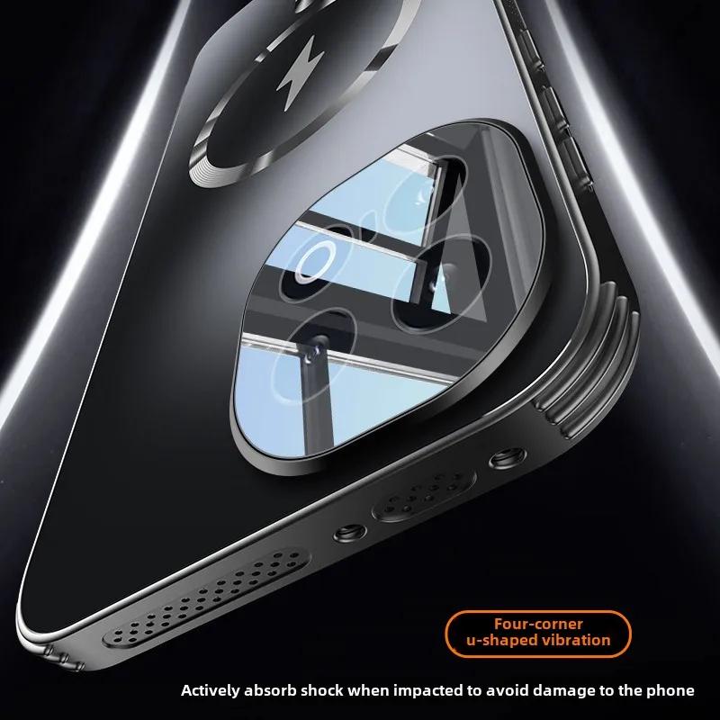 Magnetic Protective Cover for iQOO13, Full Lens Protection, Car Mount Holder for Vivo iQoo13Pro, New