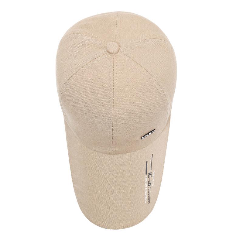 Men's Summer Duckbill Sun Protection Baseball Cap for Fishing
