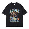 Best Famous Rapper J Cole The Fader Dreamville Graphics Tshirt Unisex Womens Hip Hop Vintage Tees Unisex Fashion Oversized Tshirt