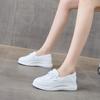 New leather little white shoes women's casual and lightweight women's shoes trendy women's single shoes breathable board shoes flat shoes