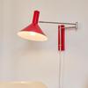 Oeny Foldable Swing Arm Bedside Wall Lamp