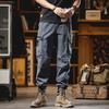 Men's New Overalls Wear-resistant and Dirt-resistant Loose Industrial Style Men's Pants Casual High-end Trendy Brand Men's Pants Men's Clothing