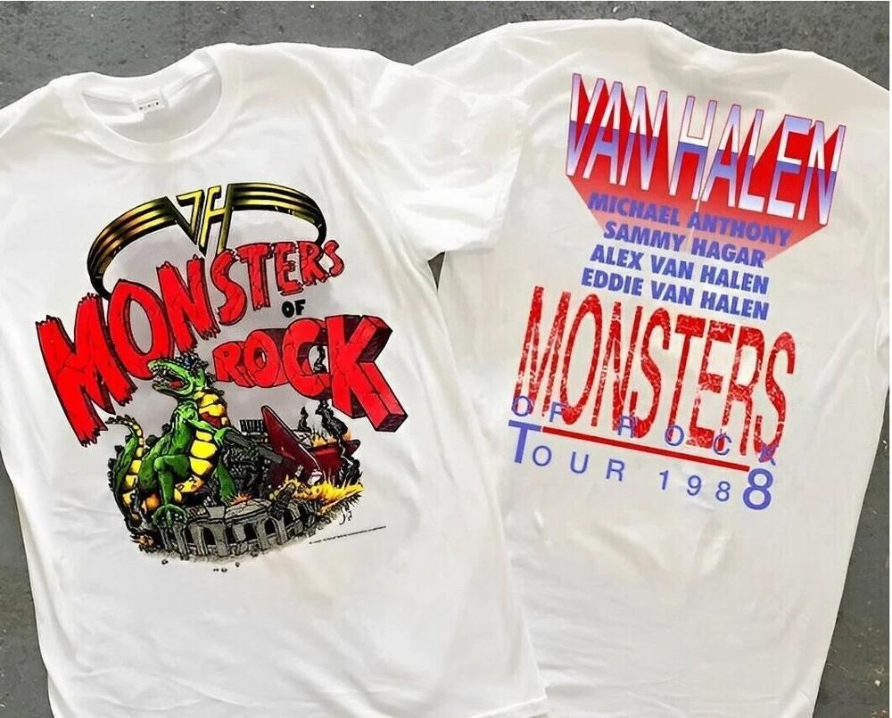 1988 Van Halen Monsters Of Rock Tour T-Shirt
