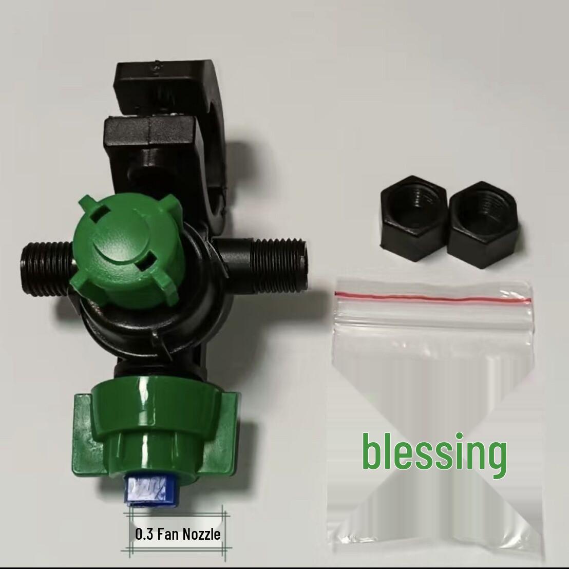 

Nylon Wind-Resistant Anti-Drift Fan-Shaped Sprayer Nozzle Set for Vehicle-Mounted Pesticide Application