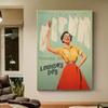 Vintage Funny Laundry Day Poster Retro Housewife Funny Prints Canvas Painting Wall Art Pictures Home Room Bathroom Decoration