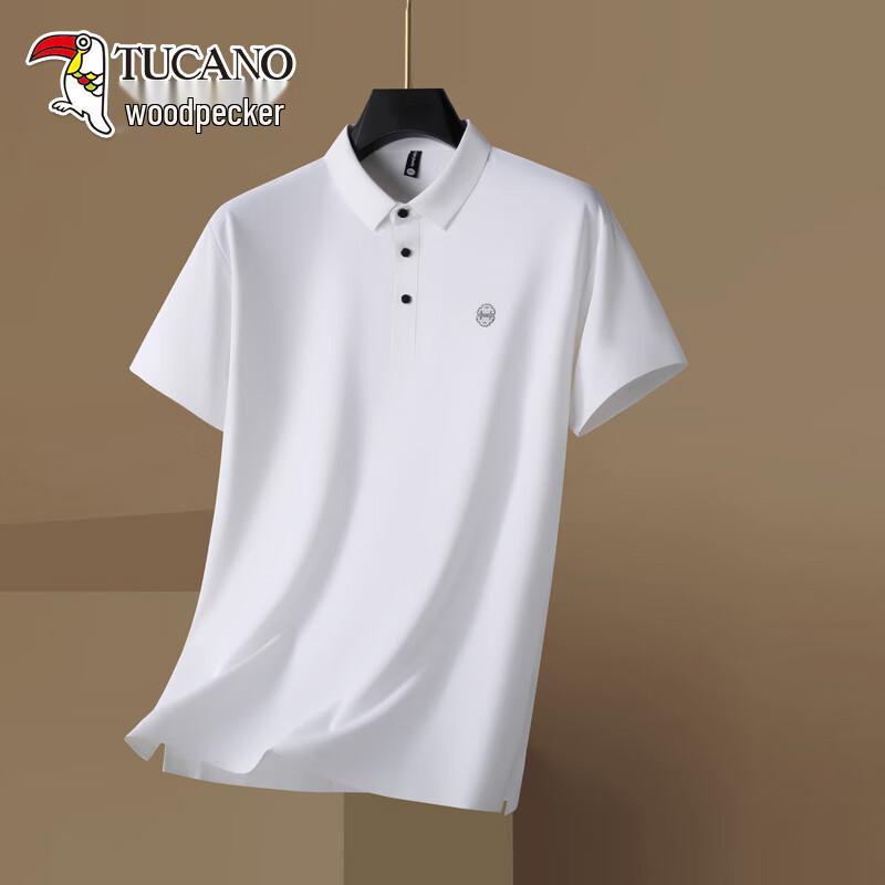 TUCANO Men's Plus Size Seamless Polo Shirt
