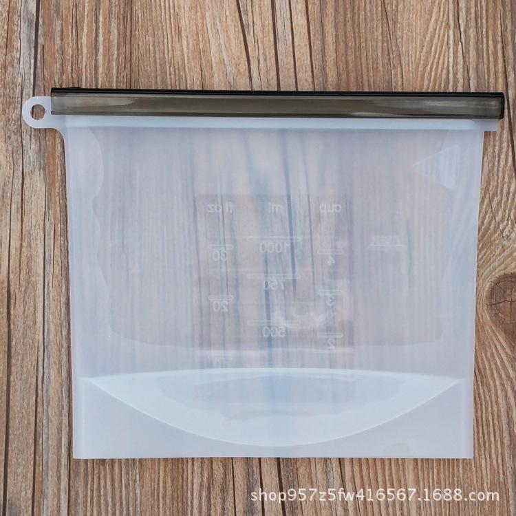 

Food grade vacuum silicone fresh-keeping bag food sub-packaging self-sealing bag stock frozen food storage bag
