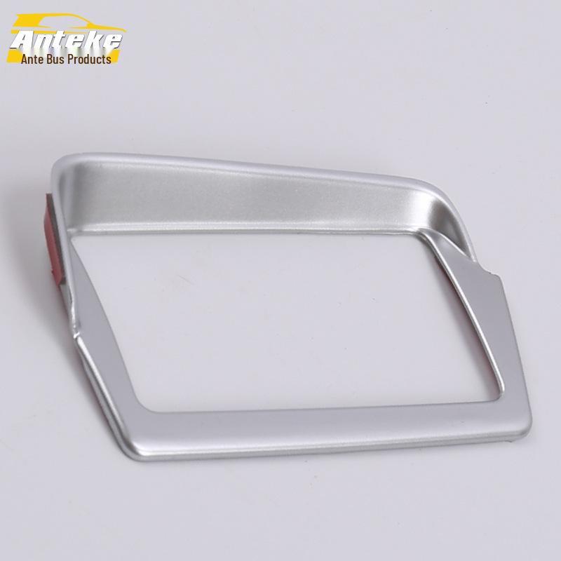 

15 CRV Left Center Console Decorative Frame - Electroplated Headlight Control Panel Accessory
