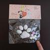 Kawaii Glitter Cat Paw Stress Relief Squeeze Toy Food Grade Soft TPR Slow Rising Toy for Kids Sensory Play Use