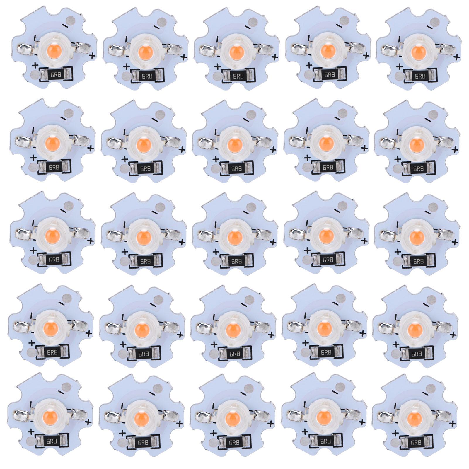 

25 шт. 5 В светодиодных чипов 200 лм 1 Вт Высокомощные светодиодные лампы для светильников своими рукамиУФ-свет 395400 НМ