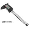 Electronic Digital Caliper, Lightweight and Practical, Easy To Carry, Carbon   Material, 0.100mm or 0.4 Inch, LCD Display,   Measuring