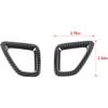 Dashboard Air Condition Vent Trim Cover for Jeep Cherokee 2014- Carbon Fiber