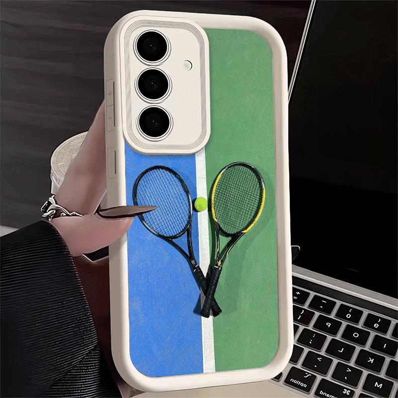Phone Case for Samsung Galaxy A17 A16 A15 A14 A13 Tennis Sport A56 A36 A26 A55 A35 A25 A54 A34 A24 A53 A33 A23 A07 A06