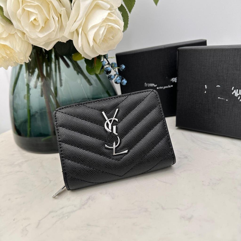 Women's Diamond Pattern Lambskin Card Holder & Coin Purse - Ultra-thin, Genuine Leather, Multi-Slot Design