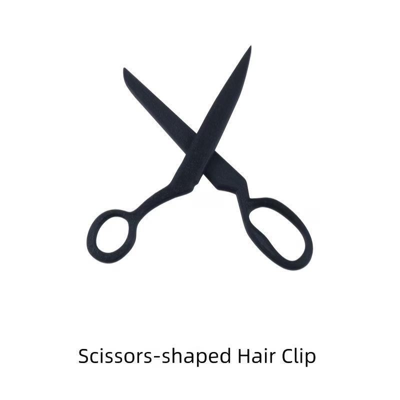 2 Pcs Creative Scissors Shaped Hair Sticks Non Slip Hold Cool Unique Design For Daily Wear Party Cosplay Hair Accessories