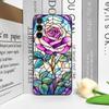 Colorful Glass Style Rose Flower Pattern Phone Case for Google Pixel 10 9 A 8 A 7A 6A 7 PRO 8 9 Pro XL 4G 5G Floral Soft Covers