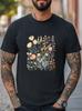 Flowers Nature Graphic Unisex T-Shirt Women Men Trendy Tee Fashion Casual Tee