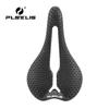 PLSELIS 3D Printed Nylon Hollow Ventilated High Short Nose Bike Saddle Road Mountain Bicycles
