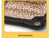 Winter Warm Semi-Enclosed Cat Mat Bed - Machine Washable, Square Pet Nest & Dog Cushion