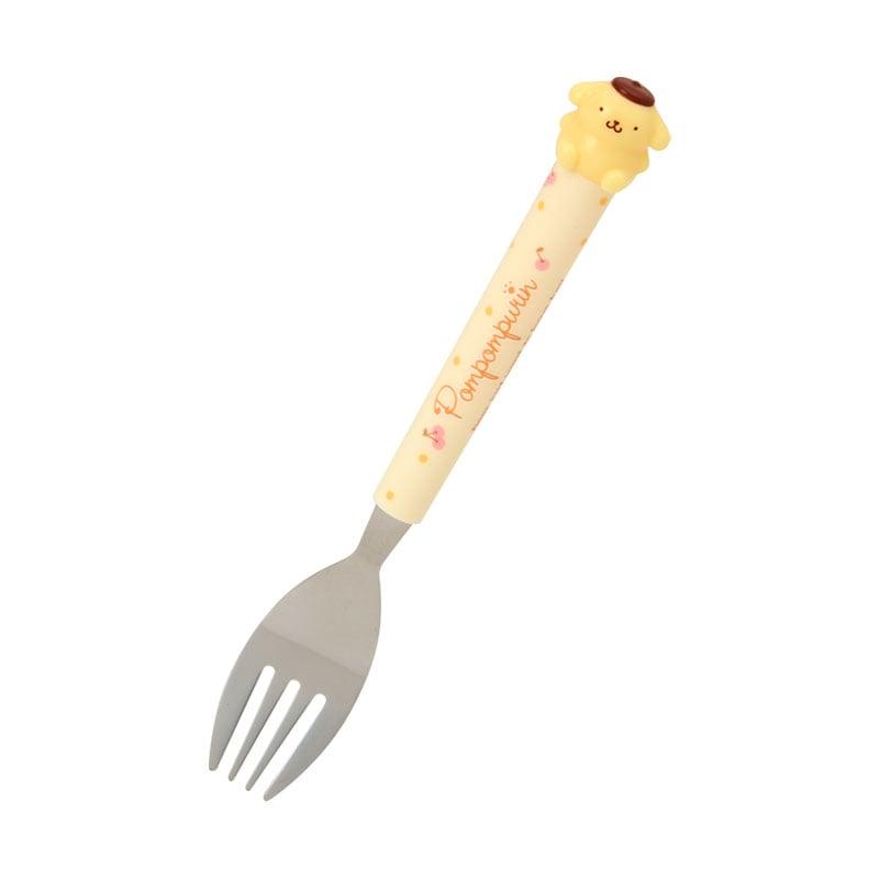 Sanrio Pompompurin Fork with Mascot Japan NEW Sanrio Characters