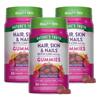 Truth Nature's Hair Skin Nail Biotin 2500mcg Gummies 80 Tablets 3 Pcs