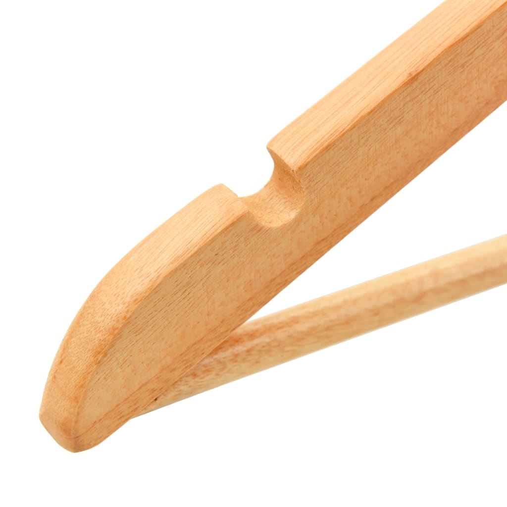 20 Piece Non Slip Wooden Hanger Set
