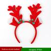 Christmas Deer Antler & Snowman Headband - Festive Party Headdress Gift