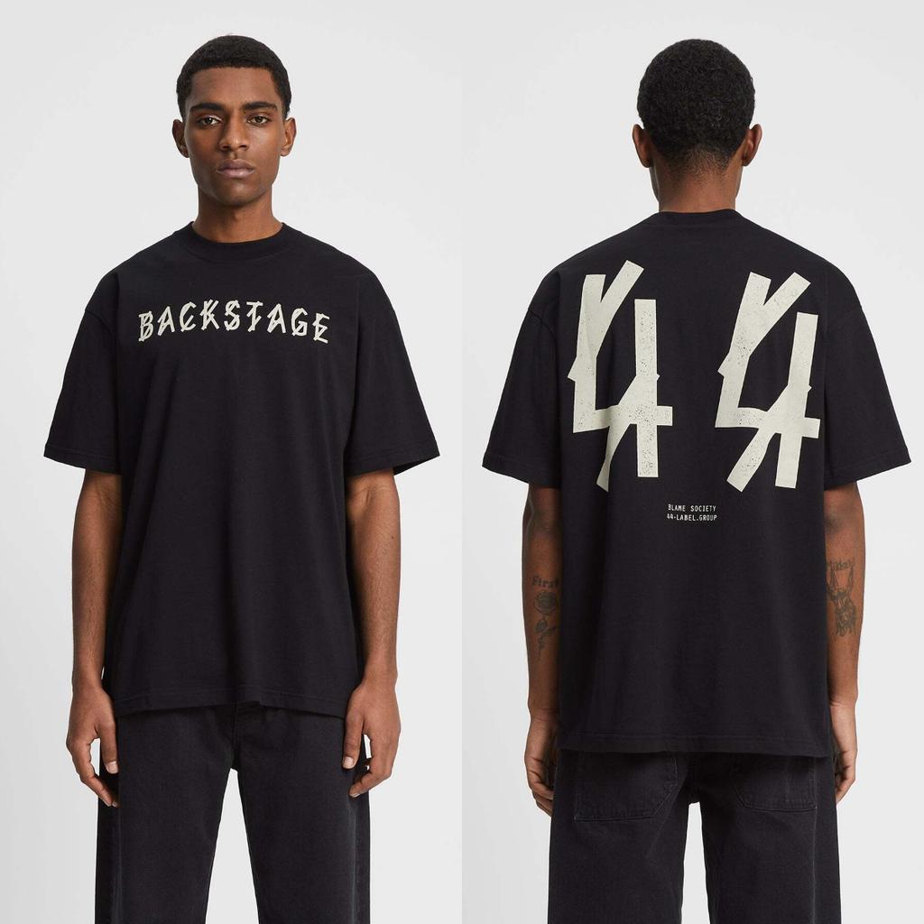 44 LABEL GROUP T-shirt European Brand Gemary Berlin Quarter Men Women Unisex Short Sleeves High Quality Streetwear Harajuku Tees