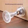 Magnetic Pvc Door Stopper No Drilling Strong Suction Protects Doors For Home Bedroom Office Bathroom