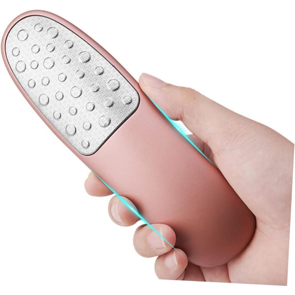 1pc Stainless Steel Foot File Callus Remover Dead Skin Exfoliator Tool for Home Rose Gold and Smooth Soles