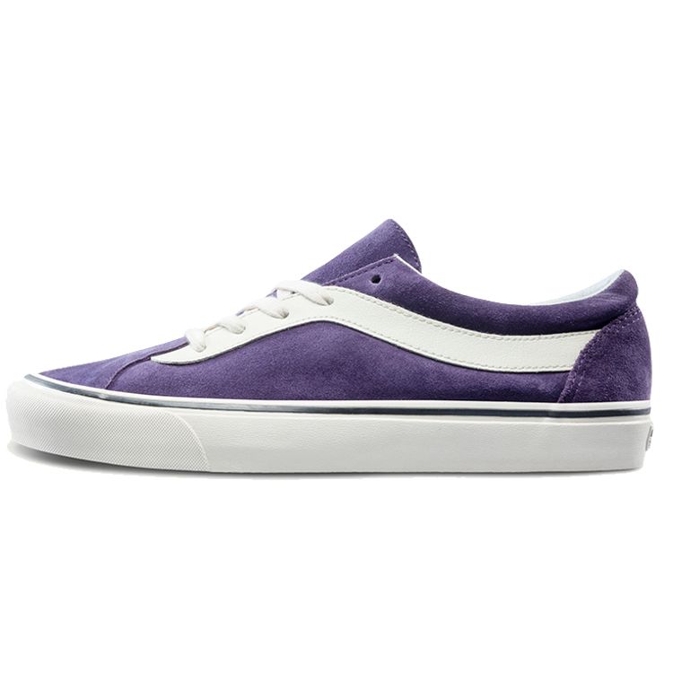 Vans Bold Ni Slip Resistant Low Top Skate Shoes Unisex Sneakers Purple VN0A3WLPVLL