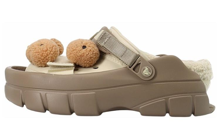 SANKUANZ x Crocs Классические клоги ЭВА Клоги Унисекс Песочно-желтый Сотрудничество Шангуань Чжэ 208227-202 42-43