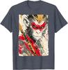 Sun Wukong Monkey King Fierce Japanese Art Graphic Tee Breathable Cotton Casual TShirt For Men