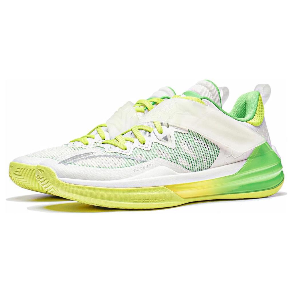 Li Ning Liren3 TEAM Textile, Synthetic Leather Cushioning Slip Resistant Abrasion Resistant Low top Basketball Shoes ABAS095-5