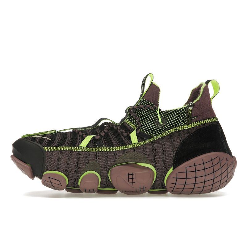 Мужские кроссовки Nike ISPA Link Off Noir Limelight фиолетовые CN2269-001 37.5 — фото 5