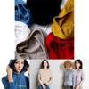Locker gestrickter Damen-Hoodie aus weichem Kaschmir für kuscheligen Komfort