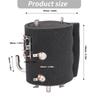 Home Repair Heater Tank Replacement Part for Water Dispenser Use, Insulated Wrapped Body with Visible Pipe Layout and Terminal Unit