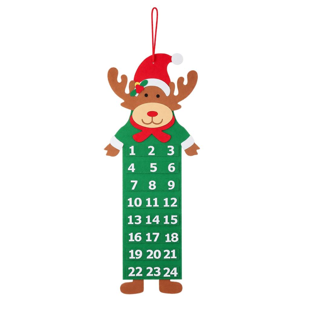 Christmas Advent Calendar with Days – Holiday Countdown Calendar for Christmas