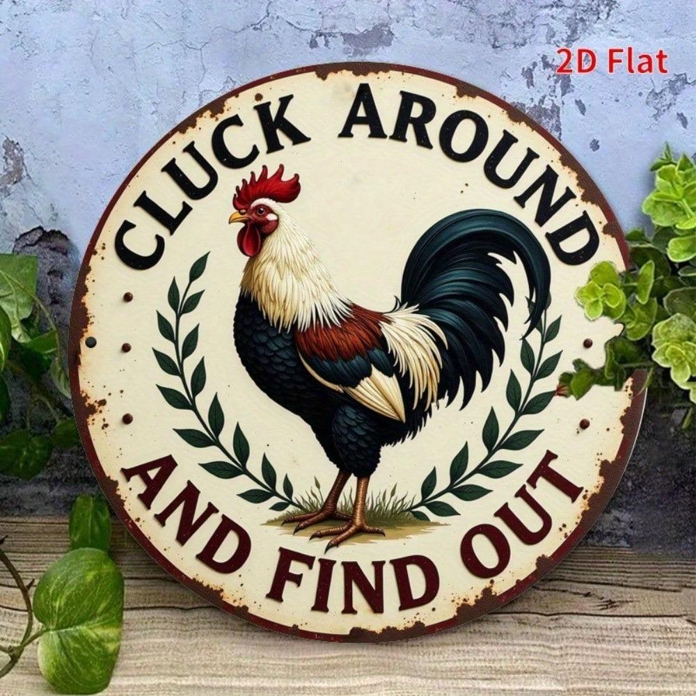 1pc Vintage Funny Metal Tin Sign Wall Art for Home Bar Cafe Garage Decor