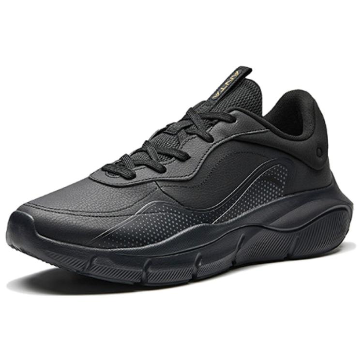 Anta Arc Comfortable Versatile Durable Lightweight Low-Top Casual Shoes Men Casual Shoes Black 112517710R-2