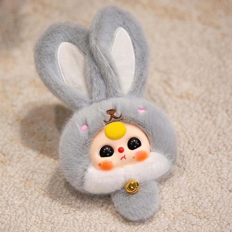 Glue Doll Face Small Pendant Plush Toy Doll Cartoon Bag Pendant Keychain Doll