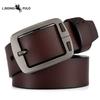 Belt Men's Practical Belt, All-match Cowhide Automatic Buckle, High-end Sense of Simple Trousers