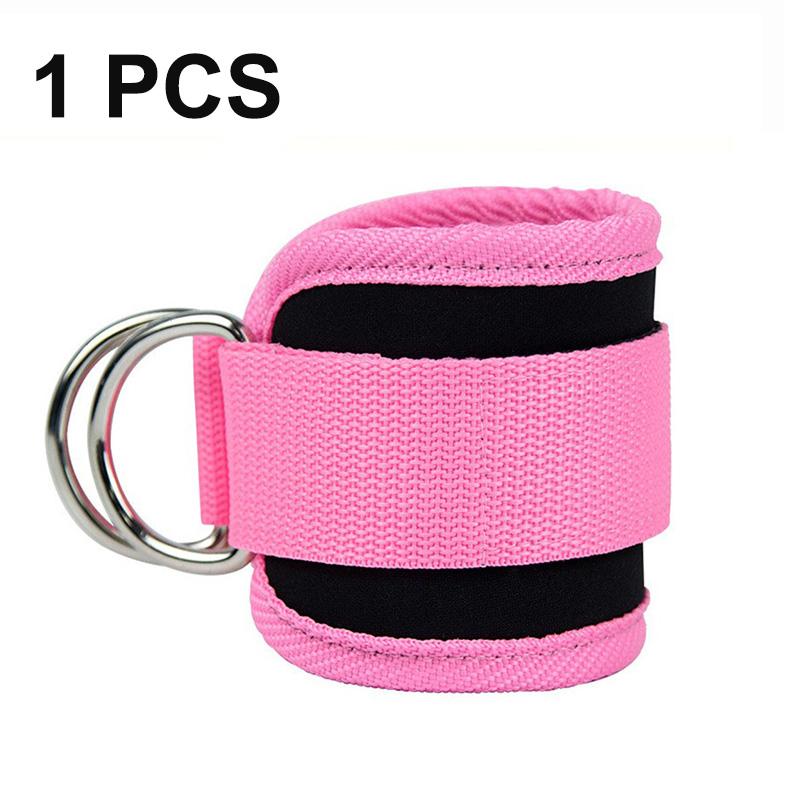 Double D Ring Ankle Cuffs Heavy Duty Straps For Glutes Legs Abs Workouts Strength Training Gym Equipment