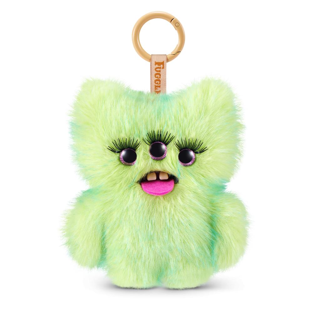 Original Fuggler Keychain Plush Toy Baby Baddies 10cm Bag Charm for Birthday Gift